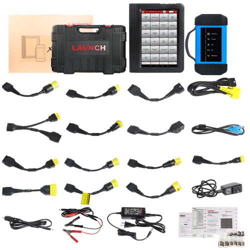 Launch X431 V+ HD3 Heavy Duty Truck Diagnostic Tool Package List 1