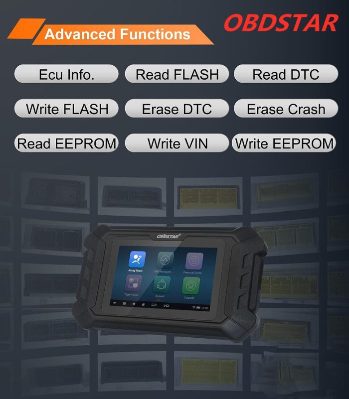OBDStar P50 advanced functions